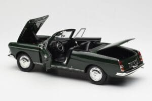 Peugeot 404 Kabriolets Antique Green Ierobežotais Izlaidums Norev 1:18 184829 Metāls — attēls 5 no 8