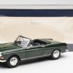 Peugeot 404 Kabriolets Antique Green Ierobežotais Izlaidums Norev 1:18 - image 8 of 8