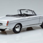 Peugeot 404 Kabriolets Sudrabs Norev 1:18 - image 3 of 8