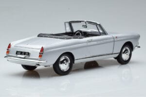 Peugeot 404 Kabriolets Sudrabs Norev 1:18 184835 Metāls — attēls 3 no 8
