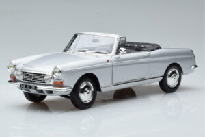 Peugeot 404 Kabriolets Sudrabs Norev 1:18