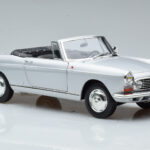 Peugeot 404 Kabriolets Sudrabs Norev 1:18 - image 6 of 8