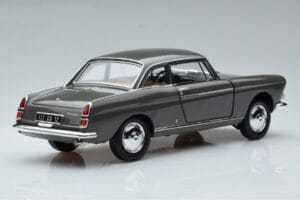 Peugeot 404 Coupe Graphite Pelēks Norev 1:18 184834 Metāls — attēls 3 no 7