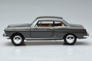Peugeot 404 Coupe Graphite Pelēks Norev 1:18 184834 Metāls — attēls 4 no 7