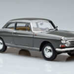 Peugeot 404 Coupe Graphite Pelēks Norev 1:18 - image 5 of 7