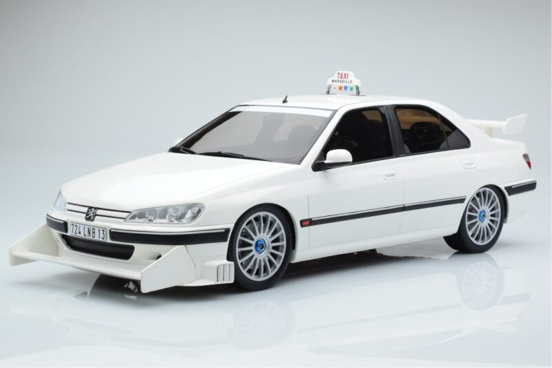 Peugeot 406 Taxi Movie Car Otto 1:12 G068 Sveķi