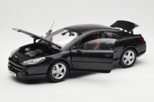 Peugeot 407 Coupe Melns Norev 1:18 184752 Metāls — attēls 2 no 8