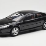 Peugeot 407 Coupe Melns Norev 1:18