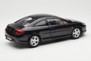Peugeot 407 Coupe Melns Norev 1:18 184752 Metāls — attēls 3 no 8