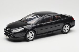 Peugeot 407 Coupe Melns Norev 1:18