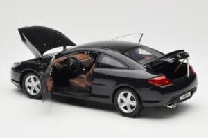 Peugeot 407 Coupe Melns Norev 1:18 184752 Metāls — attēls 5 no 8