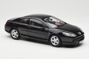 Peugeot 407 Coupe Melns Norev 1:18 184752 Metāls — attēls 6 no 8