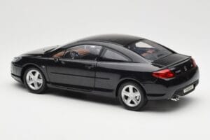 Peugeot 407 Coupe Melns Norev 1:18 184752 Metāls — attēls 7 no 8