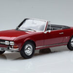 Peugeot 504 Kabriolets Sarkans Norev 1:18