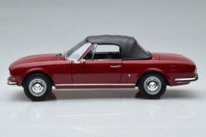 Peugeot 504 Kabriolets Sarkans Norev 1:18 184818 Metāls — attēls 4 no 8