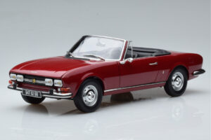 Peugeot 504 Kabriolets Sarkans Norev 1:18