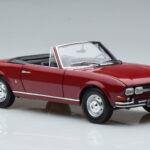 Peugeot 504 Kabriolets Sarkans Norev 1:18 - image 6 of 8