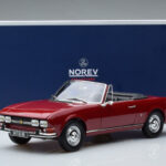Peugeot 504 Kabriolets Sarkans Norev 1:18 - image 8 of 8