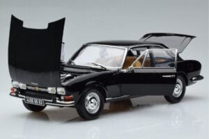 Peugeot 504 Coupe Melns Norev 1:18 184816 Metāls — attēls 2 no 7