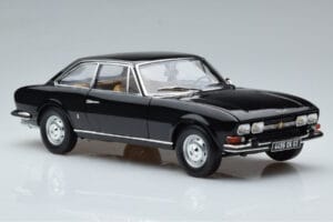 Peugeot 504 Coupe Melns Norev 1:18 184816 Metāls — attēls 5 no 7