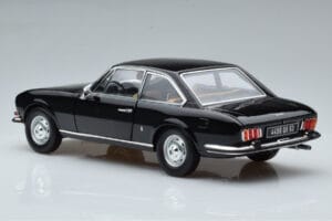 Peugeot 504 Coupe Melns Norev 1:18 184816 Metāls — attēls 6 no 7