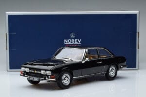 Peugeot 504 Coupe Melns Norev 1:18 184816 Metāls — attēls 7 no 7