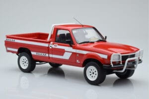 Peugeot 504 Dangel Pickup Sarkans Otto 1:18 OT436 Sveķi — attēls 4 no 6