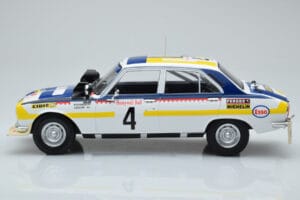 Peugeot 504 Ti #4 T. Makinen / H. Liddon Rally Morocco 1975 IXO 1:18 18RMC044B Metāls — attēls 3 no 6