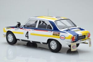 Peugeot 504 Ti #4 T. Makinen / H. Liddon Rally Morocco 1975 IXO 1:18 18RMC044B Metāls — attēls 5 no 6