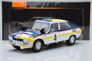 Peugeot 504 Ti #4 T. Makinen / H. Liddon Rally Morocco 1975 IXO 1:18 18RMC044B Metāls — attēls 6 no 6