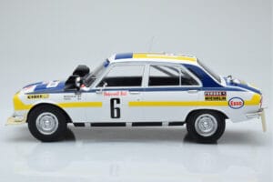 Peugeot 504 Ti #6 H. Mikkola / A. Hertz Rally Morocco 1975 IXO 1:18 18RMC044A Metāls — attēls 3 no 6