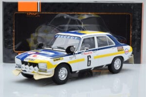 Peugeot 504 Ti #6 H. Mikkola / A. Hertz Rally Morocco 1975 IXO 1:18 18RMC044A Metāls — attēls 6 no 6