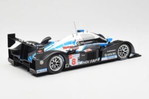 Peugeot 908 HDI FAP LMP1 #8 M. Lamy / S. Sarrazin / A. Wurz 5th Place 24 Hours of Le Mans 2008 Minichamps 1:18 150081208 Metā — attēls 2 no 6
