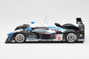 Peugeot 908 HDI FAP LMP1 #8 M. Lamy / S. Sarrazin / A. Wurz 5th Place 24 Hours of Le Mans 2008 Minichamps 1:18 150081208 Metā — attēls 3 no 6
