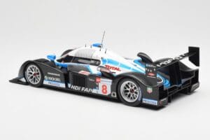 Peugeot 908 HDI FAP LMP1 #8 M. Lamy / S. Sarrazin / A. Wurz 5th Place 24 Hours of Le Mans 2008 Minichamps 1:18 150081208 Metā — attēls 5 no 6