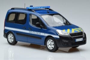 Peugeot Partner Gendarmerie Norev 1:18 184895 Metāls — attēls 4 no 6