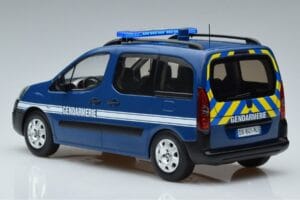 Peugeot Partner Gendarmerie Norev 1:18 184895 Metāls — attēls 5 no 6