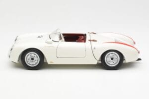 Porsche 550 Spyder 70 Gadu Izdevums Balts Schuco 1:18 450033300 Metāls — attēls 4 no 8