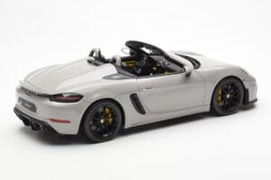Porsche 718 Spyder Crayon Pelēks GT Spirit 1:18 GT436 Sveķi — attēls 2 no 6
