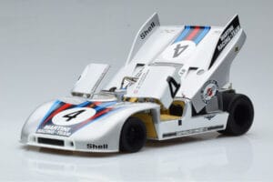 Porsche 908/03 #4 V. Elford / G. Larrousse 1000km Nurburgring 1971 AUTOart 1:18 87181 Metāls — attēls 2 no 8