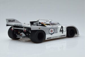 Porsche 908/03 #4 V. Elford / G. Larrousse 1000km Nurburgring 1971 AUTOart 1:18 87181 Metāls — attēls 3 no 8