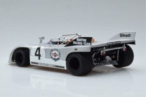 Porsche 908/03 #4 V. Elford / G. Larrousse 1000km Nurburgring 1971 AUTOart 1:18 87181 Metāls — attēls 6 no 8