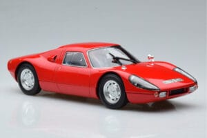 Porsche 904 GTS Sarkans Norev 1:18 187443 Metāls — attēls 4 no 6