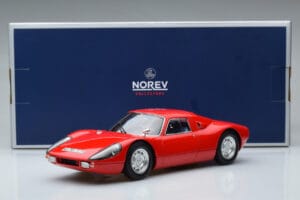 Porsche 904 GTS Sarkans Norev 1:18 187443 Metāls — attēls 6 no 6