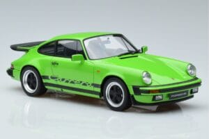 Porsche 911 3.2 Carrera Laima Zaļš GT Spirit 1:18 GT740 Sveķi — attēls 4 no 6