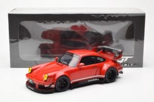 Porsche 911 930 RWB Painkiller GT Spirit 1:18 GT449 Sveķi — attēls 6 no 6