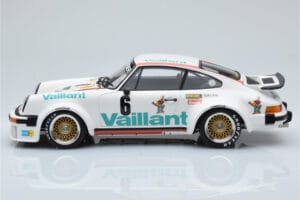 Porsche 911 934 Vaillant #6 B. Wollek Norisring EGT 1976 Minichamps 1:18 155766496 Metāls — attēls 3 no 6