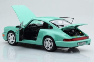 Porsche 911 964 Carrera 2 Mint Zaļš Norev 1:18 187327 Metāls — attēls 3 no 8