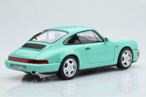Porsche 911 964 Carrera 2 Mint Zaļš Norev 1:18 187327 Metāls — attēls 4 no 8