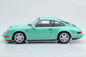 Porsche 911 964 Carrera 2 Mint Zaļš Norev 1:18 187327 Metāls — attēls 5 no 8